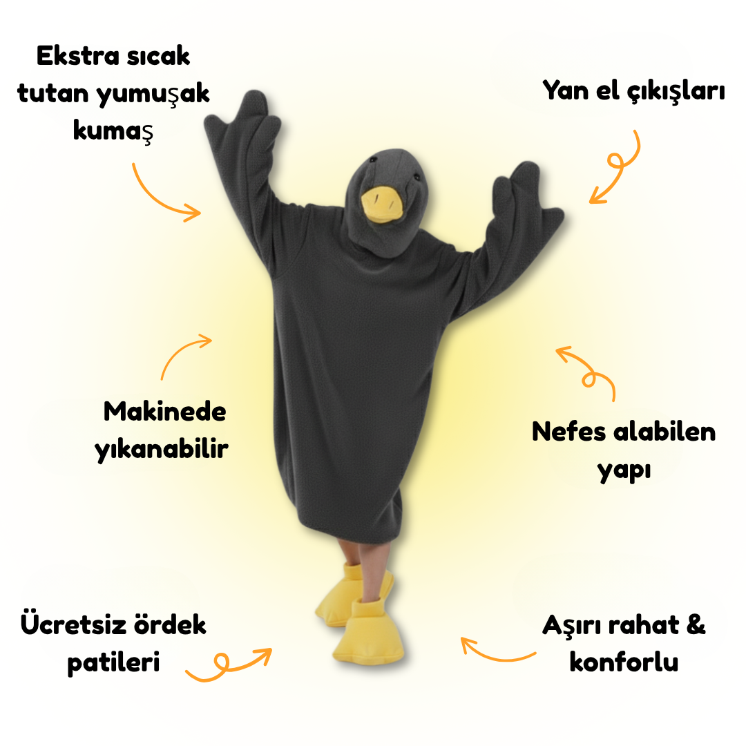 HoodiDuck™ Ördek Hoodie
